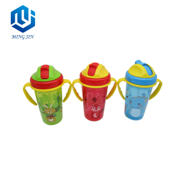 BPA-Free Silicone Straw Baby Sippy Cup Tumbler