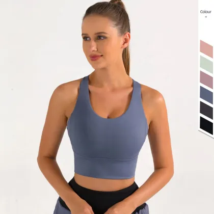Amazon Basics Plus Size Yoga Bra with Custom Logo