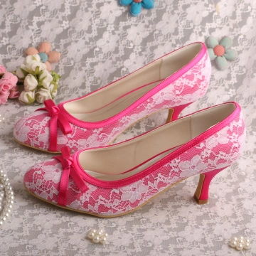 pink occasion shoes