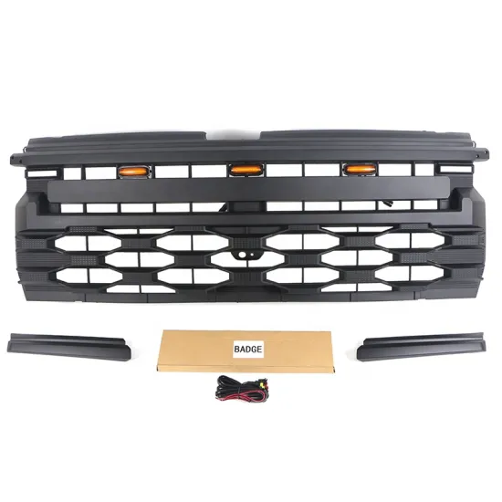 Plastic LED Bumper Front Grill Car Grille Fit for Silverado 2022-2024
