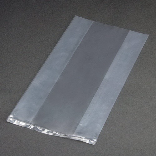 Customized Design Clear Food Grade Plastic Gusset Packing Bag