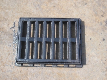 Ductile iron gully grating for municiple infrastructure