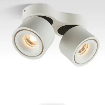 Adjustable Surface-Mounted LED Downlight with 360-Degree Rotation