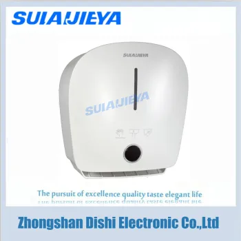 wall mounted plastic automatic toilet paper dispenser for hotel