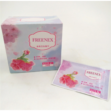 Herbal Hygiene Wipes for Female Use