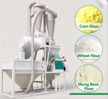 5 ton per day maize flour milling machine