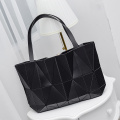 Luminous folding geometric tote bag for women