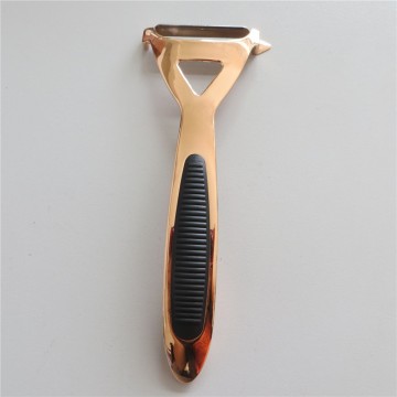 new hot sale zinc alloy peeler red copper