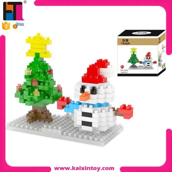 eco-friendly material educational diamond building blocks 2015 christmas toy gift