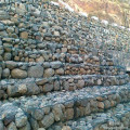 PVC được phủ hộp lưới gabion mạ kẽm nóng