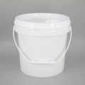 Industrial use plastic bucket with spout cap