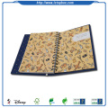 Novo design espiral eco-friendly reciclar notebook