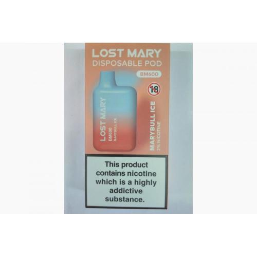 Toutes les saveurs ont perdu Mary BC600 Royaume-Uni Disposable Pod