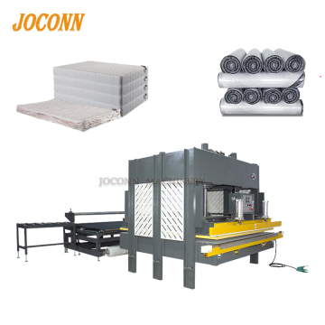 Máquina automática de compresión y empaque del colchón de vacío