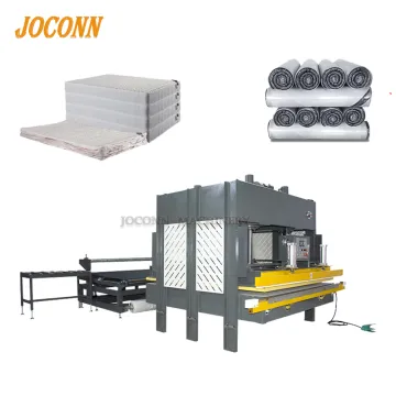 Automatic Vacuum Mattress Compression and Packaging Machine