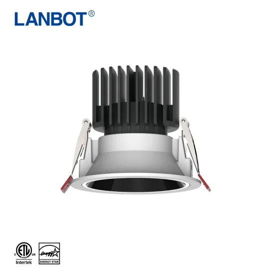 Triac Dimmable LED Ceiling Lights: 7W, 9W, 12W, 18W, 24W for Hotel Projects - Anti-Glare Recessed Downlights