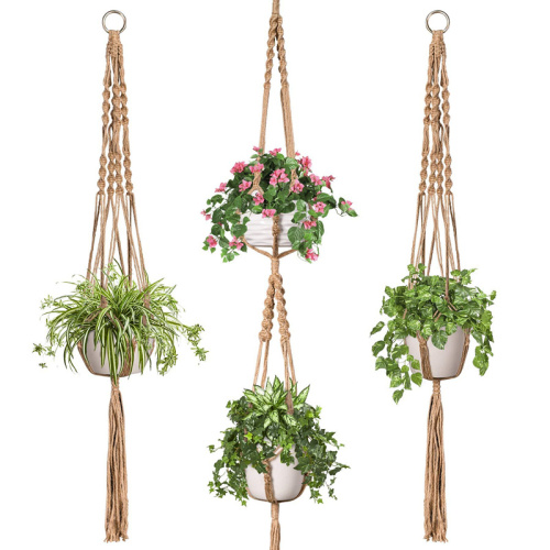 diy rope plant hanger