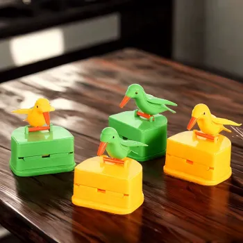 2024 Fashion Bird Shape Automatic Storage Toothpick Dispenser