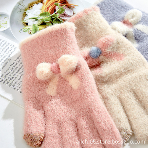 WarmThick Knitted Touch Screen Winter Gloves for Men and Women