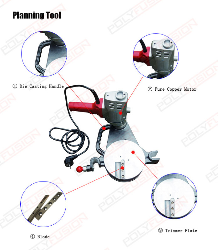 Hot Sale Manual Hand Push 2 Clamps Pipe Welding Machine