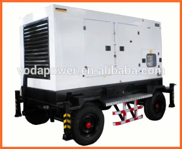 Hot Sale ! trailer -silent diesel generator set 2/4/6/8 wheels