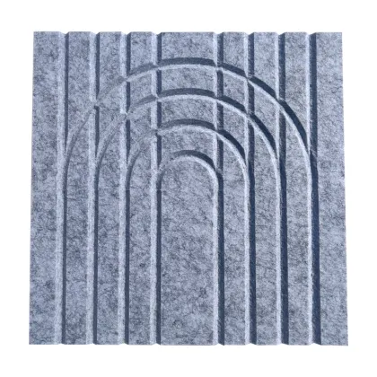 Customized Sound Absorbing Felt Panels for Room Acoustics