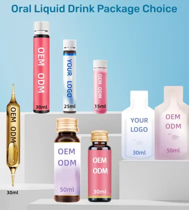 Skin Whitening Marine Collagen Peptide Oral Liquid Drink