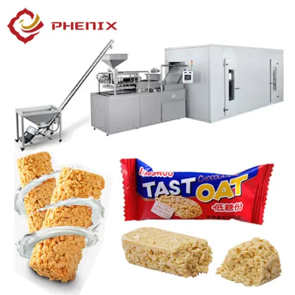 Commercial Automatic Cereal Protein Granola Bar Production Line