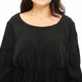 Vestido de ajuste solto plus size