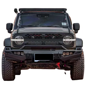 High Quality Front Bumper with Lights for Wey Tank 300 4x4 - Car Bumper Upgrade Kit with Bolts and Screws