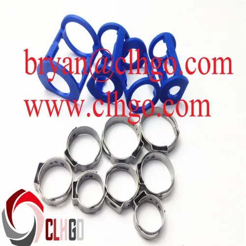 Stainless Steel Single Ear Pinch Hose Fasteners/ac Hose Clamps/hose