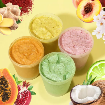 OEM/ODM organisches Peeling -Kurkumapapaya -Körperpeeling