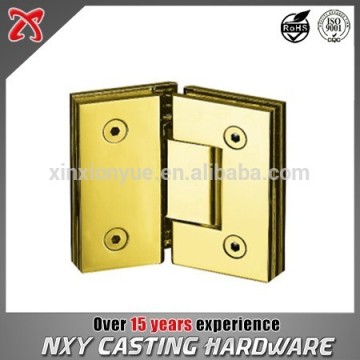 Satinless steel glass door shower hinge 135 degree