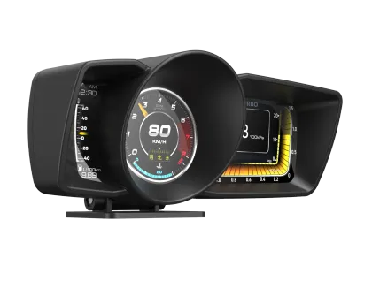 A600 Automotive HUD: Car Navigation with OBD+GPS Smart Gauge