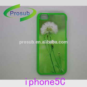 sublimation heat transfer PC material blank rubber oil phone case for IP5c