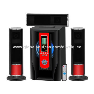 3.1-channel Speakers with USB/SD/FM, 50Hz - 18KHz Frequency Response Range