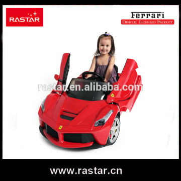 Rastar new products official licenced LaFerrari open door electric ride on car