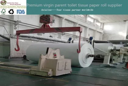 Velvet soft basis facial tissue paper jumbo roll