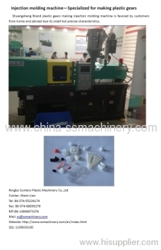 Plastic Gears Making Injection Molding Machine 