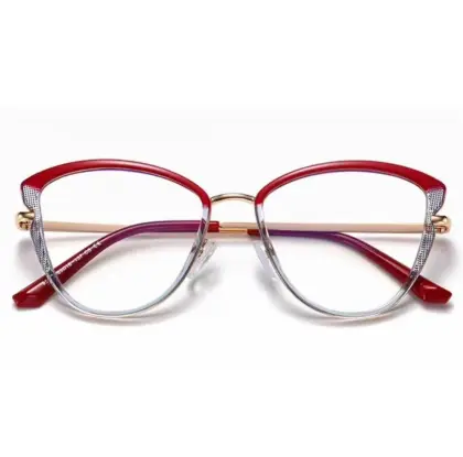 Women Cateye Blue Light Glasses For Computers