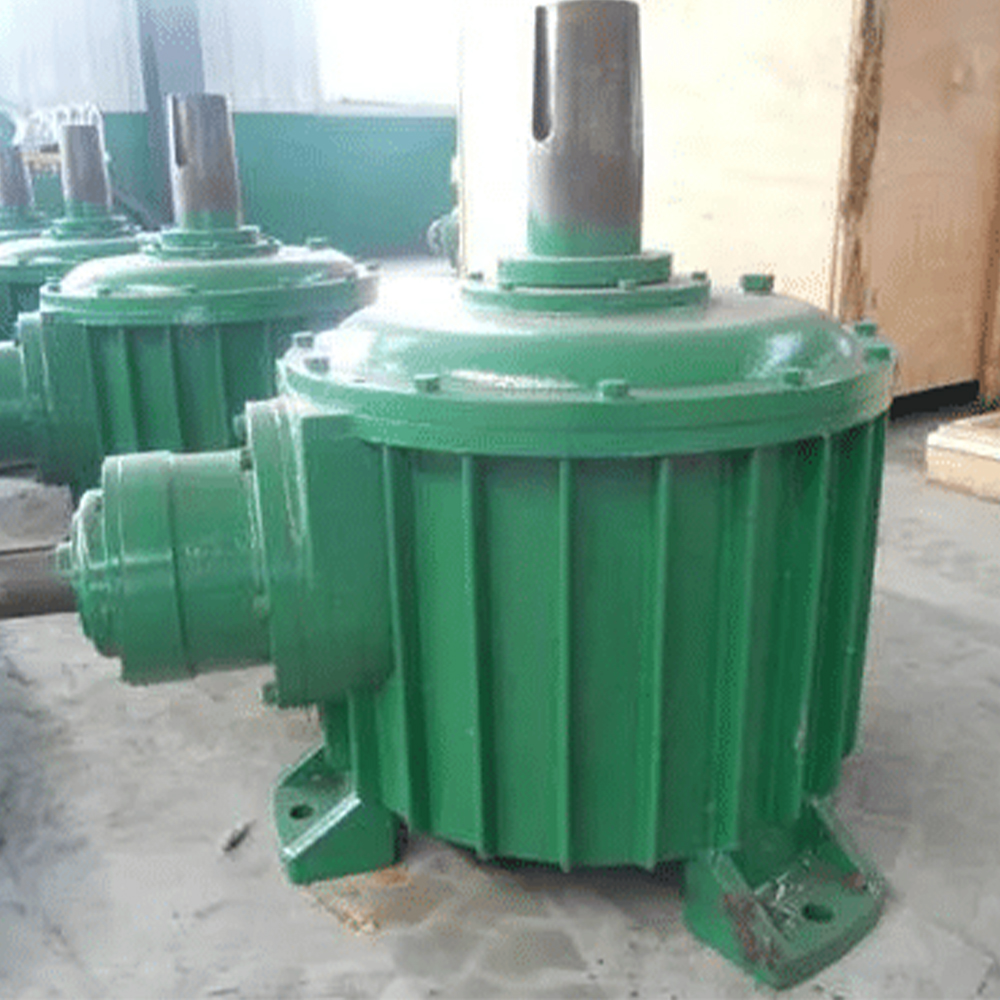Gearboxes for open cooling towers in steel mills