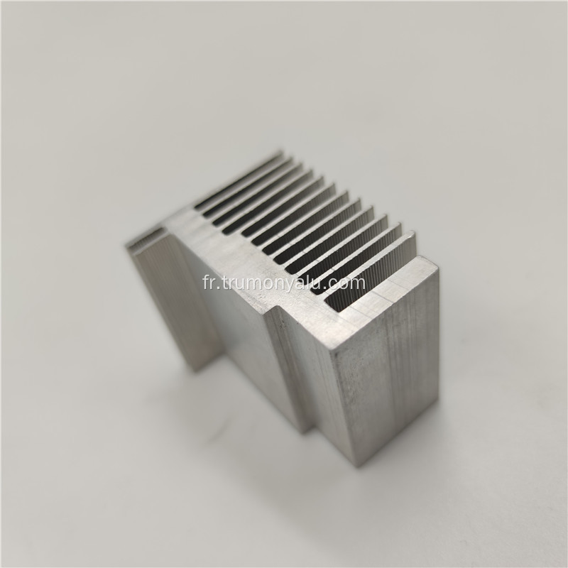 Profil d&#39;extrusion d&#39;échange thermique de radiateur en aluminium