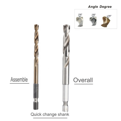 HSS Customized Jobber Length Hex Shank Drill Bits