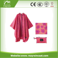 Fesyen poliester panjang pvc dewasa hujan poncho