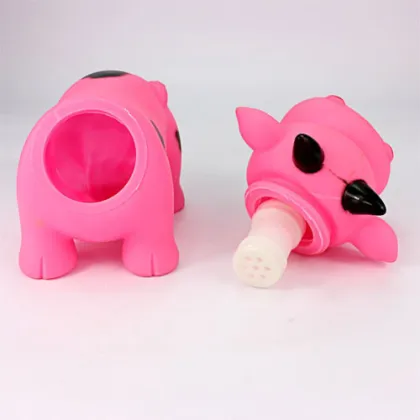 N297 hot vinyle scream cattle toys for venting