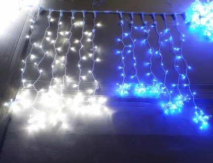 LED Twinkling Stars Curtain Lights