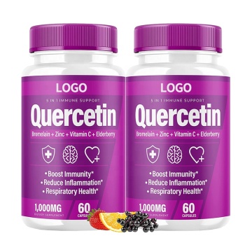 الدعم المناعي Bromelain Quercetin Gummies مع Elderberry