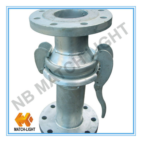 Galvanised Steel Male Flanged Adaptor Bauer Coupling, High Quality ...