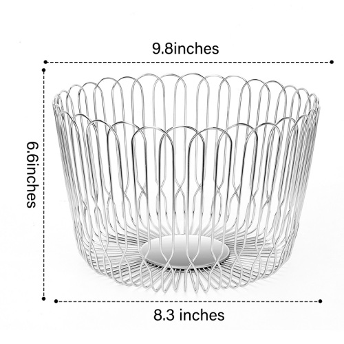 最高のキッチンワイヤーボウルショップデザインフルーツバスケット