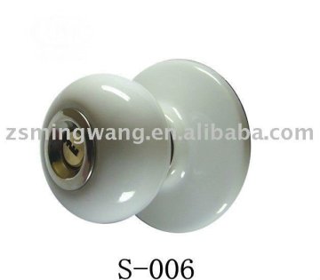 white ceramic lock S-005